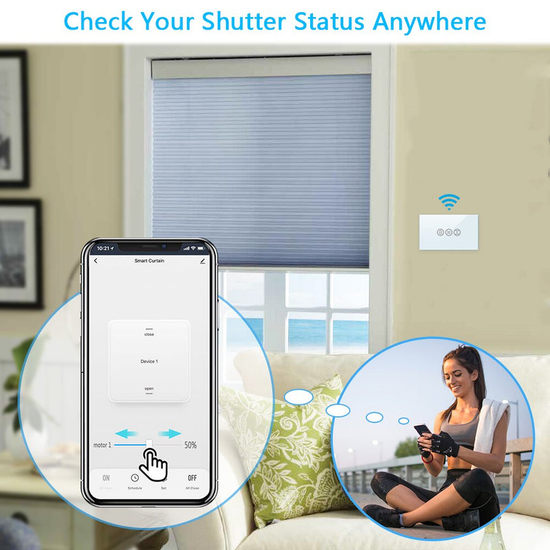 Tuya Smart Life ZigBee 3.0 Curtain Blind Switch for Roller Shutter Electric motor Google Home Alexa Echo Voice Control DIY MQTT