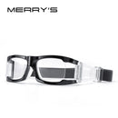 MERRYS DESIGN Men Sport Glasses Frame For Basketball Football Outdoor Sports Prescription Glasses Anti-fog Anti-impact S3035