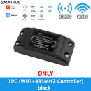 SMATRUL Tuya Smart App WiFi Touch Switch Light Wall Panel RF 433Mhz Remote DIY Relay Breaker Module Home Google Alexa 220V