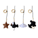 Nordic Style Wooden Baby Gym Nursery Sensory Toys Gantry Foldable Baby Play Gym Frame Activity Center Hanging Bar Newborn Gift