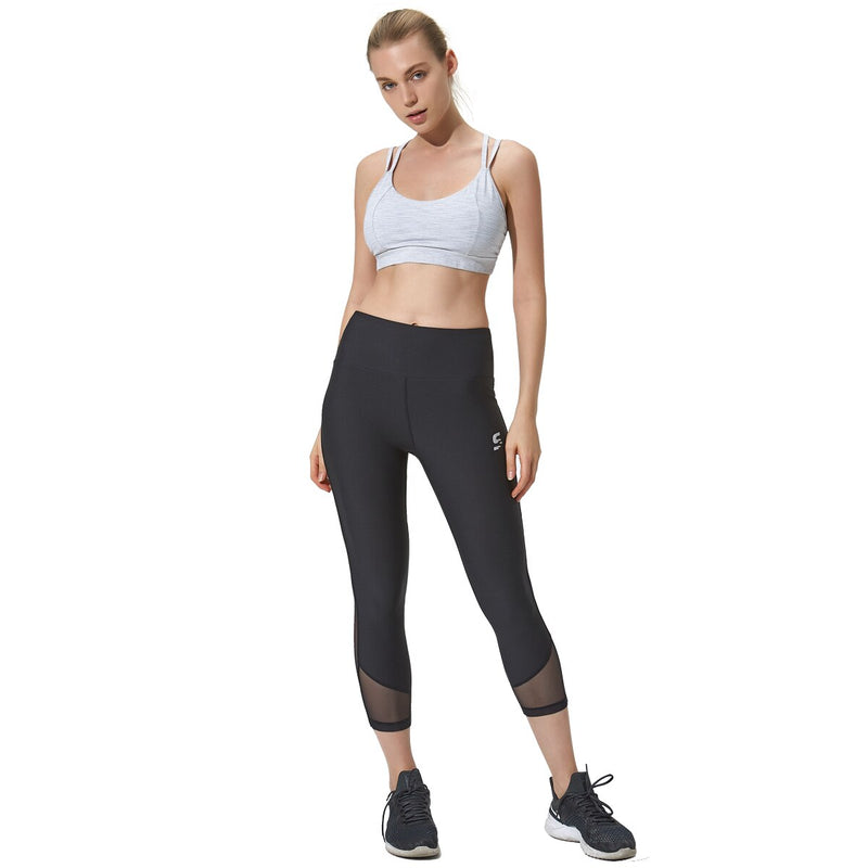 Women Yoga Compression Leggings Sport Seamless High Waist Elastic Pants for Women Running Tights Fitness Workout Yoga Sweatpants