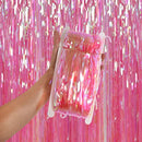 2M 3M Party Backdrop Curtains Rain Sequin Tinsel Foil Curtain Photo Booth Wedding Decoration Birthday Party Supplies