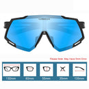 NEWBOLER Polarized Sports Men Sunglasses Road Cycling Glasses Mountain Bike Bicycle Riding Protection Goggles Eyewear 5 Lens