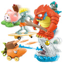 PLANTS VS ZOMBIES 2 PVZ Toys Complete Set Of Boys Anime Figure Combat gyro Children's Dolls Kids Birthday Toy Gifts