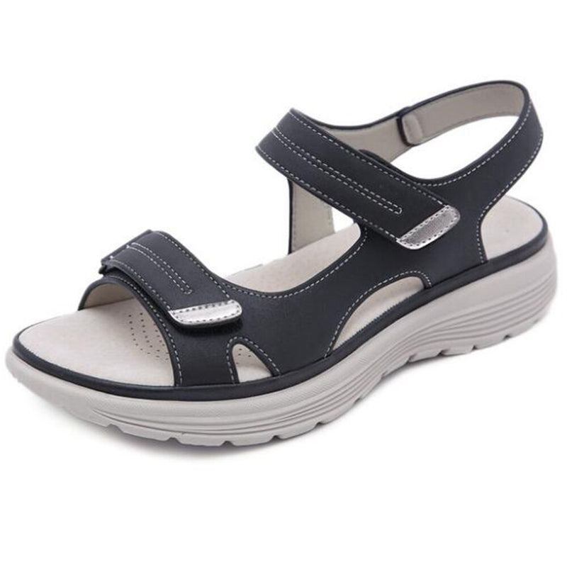 New Shoes Women Comfortable Sandals Ladies Slip-on Wedge Sandals Sports Beach Walk Shoes Summer Fashion Casual Shoes hy737