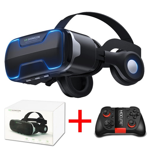 G02ED VR shinecon 8.0 Standard edition and headset version virtual reality 3D VR glasses headset helmets Optional controlle