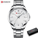 CURREN Watches Men Fashion Watch 2019 Luxury Stainless Steel Band Reloj Wristwatch Business Clock Waterproof  Relogio Masculino