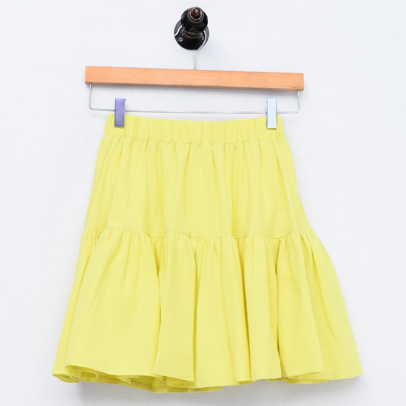 2023 Summer Sexy Korean style Ruffles Skirt fashion Women Mini Skirt High Waist Girls sweet cotton linen Skirt black white