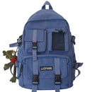 Frauen Junge Nylon Rucksack Reise Mesh Weibliche Studentin College Schultasche Männer Mädchen Cooler Laptop Rucksack Männliche Mode Büchertaschen Dame