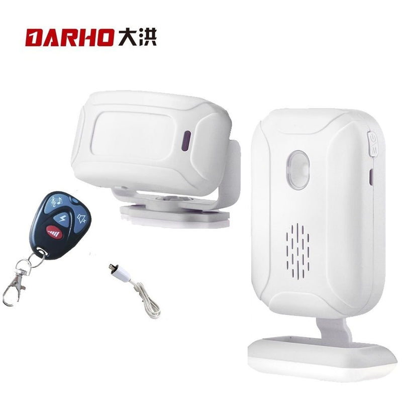 Darho Wireless Welcome IR Infrared Motion Sensor Doorbell Alarm 280M Range Shop Store Door Bell Magnetic Chime