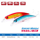 TSURINOYA 110S Long Casting Sinking Minnow Saltwater Fishing Lure DW77 110mm 22g Large Trout Pike River Lake Hard Baits Jerkbait