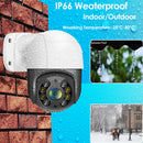 8MP 2,5'' POE PTZ Video IP CCTV Überwachungs-Sicherheitsnetzwerkkamera-System 4XDigital ZOOM Gesichtserkennung Außen wasserdicht XMEYE