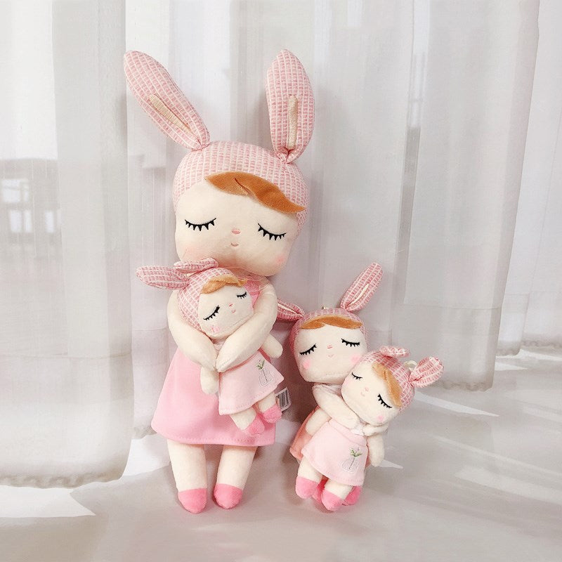 Metoo Plush Doll Kit 4pcs Stuffed Toys 1pcs 34CM 1pcs 18CM 2pcs 15CM Cute Angela