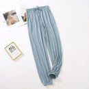 Japanese new style home service ladies pants spring and summer thin modal loose large size solid color home pants women bottoms