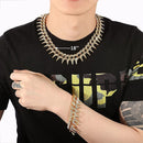 Luxuriöse, vereiste, gepflasterte Strasssteine, volle Miami Curb Cuban Chain CZ Bling Rapper Halsketten für Herren, Charm Schmuck, coole Geschenke