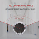 KAK 2.8" LCD Screen Electronic Door Viewer Bell IR Night Door Camera Photo Recording Digital Door Viewer Smart Peephole Doorbell