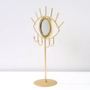 Gold Eye Table Mirror  Makeup Mirrors Boho Home Decor Living Room Decoration Bedroom Cosmetic Dressing Tabletop Mirror Evil Eye