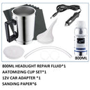 Headlight Restoration Kit Headlight Chemical Polishing Kit Polishing The Headlights Car Headlight Restoration Kit Liquid