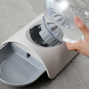 2.8L Fountain Bubble Automatic Cat Water Feeder Drinking Bowl For Pets Water Dispenser Large Cat Drinker No Electricity