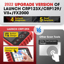 Launch X431 CRP129X OBD2 Scanner Codelesegerät Diagnosewerkzeuge Motor ABS SRS AT Öl SAS EPB TPMS Reset Creader129X OBDII Launch