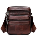 WESTAL Men's Leather Shoulder Bag Small Men's Genuine Leather Bag Man Mini Designer Bags Messenger Crossbody Bags Handbags 7350