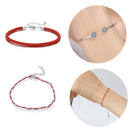 BISAER 925 Sterling Silver Round Lucky Blue Evil Eyes Love Heart Open Cuff Bangles Women &amp; Girl Silver Bracelets Fashion Jewelry