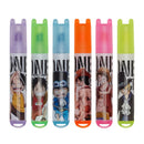 6 Farben Textmarker Stift Fluoreszenz Cartoon Serie Kunstmarkierung Schule Student Bürobedarf Kleine Mini Zeichnung Malerei Kawaii
