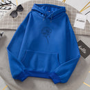 Plus Samt-Sweatshirts Damen Weiß Damen-Kleid mit Kapuze Hoodies Damen Langarm Casual Kapuzenpullover Oversized Pullover Tops