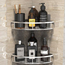 Bathroom Shelves No-drill Corner Shelf Shower Storage Rack Holder Toilet Organizer Bathroom Accessories