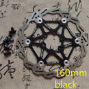 NEW Bicycle Brake 160mm/180mm/203mm Disc Brake MTB DH Disc Rotors Hydreaulic Brake Pad Float Multicolor Brake pad Bicycle Parts