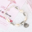 New Natural Shell Conch Rope Anklets For Women Foot Jewelry Summer Beach Barefoot Bracelet Ankle on Leg For Women 2019