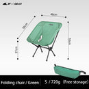 3F UL GEAR  Outdoor folding Aluminum chair leisure Portable Ultralight Camping Fishing Picnic Chair Beach Chair Seat