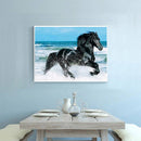 diamond embroidery horse animals photo 3d crystal diamond painting beach full round new arrivals diamond mosaic sale