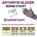 WorthWhile 1 Paar Kompressions-Arthritis-Handschuhe Handgelenkstütze Baumwolle Gelenkschmerzlinderung Handbandage Damen Herren Therapie Armband