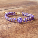 Natural Stone String Beads Braided Yoga Bracelet & Bangle Women Men Handmade DIY Jewelry Bohemia Charm Warp Bracelet Friendship