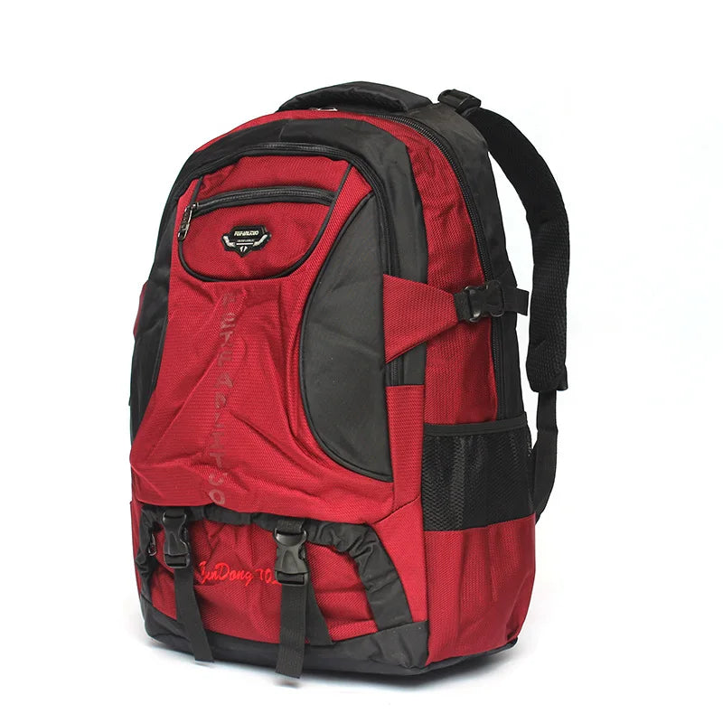 Outdoor 70L Large Capacity Wear Resistance Waterproof Backpack Men Women Trekking Camping Mountaineering Travel Luggage Bag