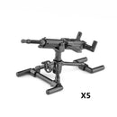 WW2 Military Weapon Building Blocks Maxine U.S. M1919A4 Heavy Machine Guns Japanese Army Figure Accessories Educational Toy C237