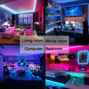 Bluetooth USB LED-Streifenlicht 5050 SMD 5V USB RGB Lichter Flexibler LED-Lampenstreifen RGB Selbstklebend TV Schreibtisch Diode