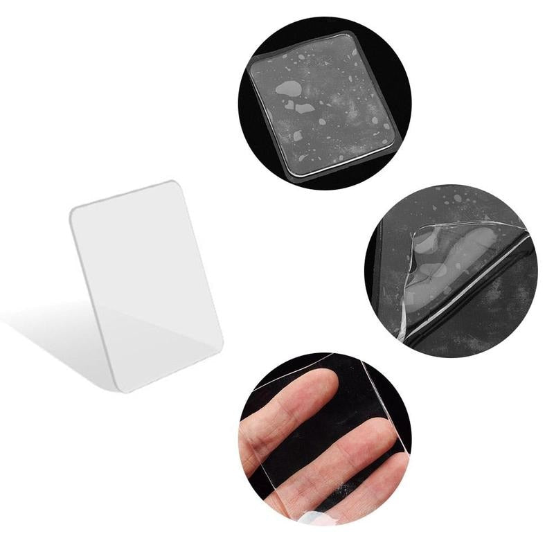 100/10Pcs Waterproof Sticker Powerful Non-Mark Photo Wall Auxiliary Double-Sided Pendating Fixed Two Sticky Bathroom Tape piece