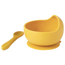 New Colors Feeding Set Food Grade Silicone Baby Bowl Set Non-silp Suction Bowl Spoon Kids Dinnerware BPA Free Tableware Dropship