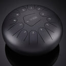Brand 12 Inch Drum 13 Tone Steel Tongue Drum  With Padded Drum Bag And A Pair Of Mallets  huedrum Yoga Meditation