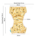 HappyFlute 2er-Pack Baby Schwimmwindel Wasserdicht Verstellbare Stoffwindeln Bademode für Kinder Badehose Schwimmunterricht/Urlaub