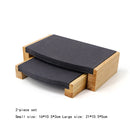 Bamboo and Wood with Microfiber Cloth Jewelry Display Stand Necklace Ring Display Stand Bracelet Earrings Display Jewelry Stand