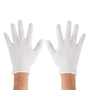 iEFiEL Wiederverwendbare Baumwollhandschuhe Elastische weiche Handschuhe für trockene Hände Feuchtigkeitspflege Kosmetik Ekzem Hand Spa Münzen- und Schmuckinspektion
