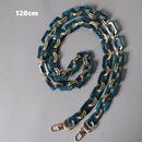 Neue Mode Damentasche Accessoire Metallteile Weiße Perle Acrylharzkette Luxuriöser Riemen Damen Schulter Süße Clutchketten