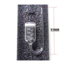 Aquarium CO2 diffuser glass jar bubble atomizer 3 rotating 5 rotating CO2 diffuser set, used for growing aquatic plants atomizer