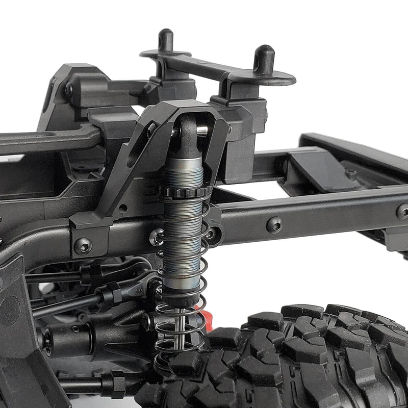 AXSPEED Aluminum Front&Rear Shock Towers with Adjustable Mount Shock Damper Towers Mount for TRX-4 1/10 RC Crawler Car