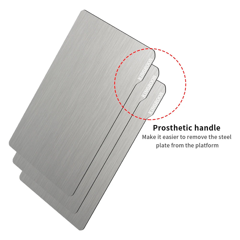 Spring Steel Sheet Plate Flexible Magnetic Sticker Flex 135x80 Heatbed 3D Printer Parts For Elegoo Mars ANYCUBIC Mono X CREALITY