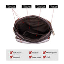 WESTAL Men's Leather Shoulder Bag Small Men's Genuine Leather Bag Man Mini Designer Bags Messenger Crossbody Bags Handbags 7350