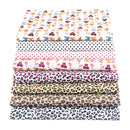 Teramila 8PCS Pack Square Multicolor Printed Cotton Fabric For Sewing Quilt Cloth Needlework Plaid Handicraft Material Patchwork